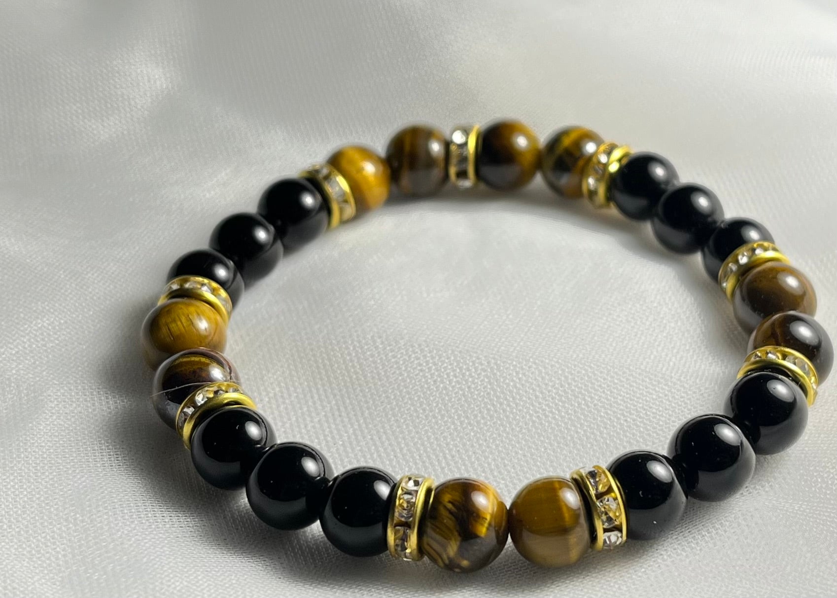 Golden Tiger’s Eye & Onyx