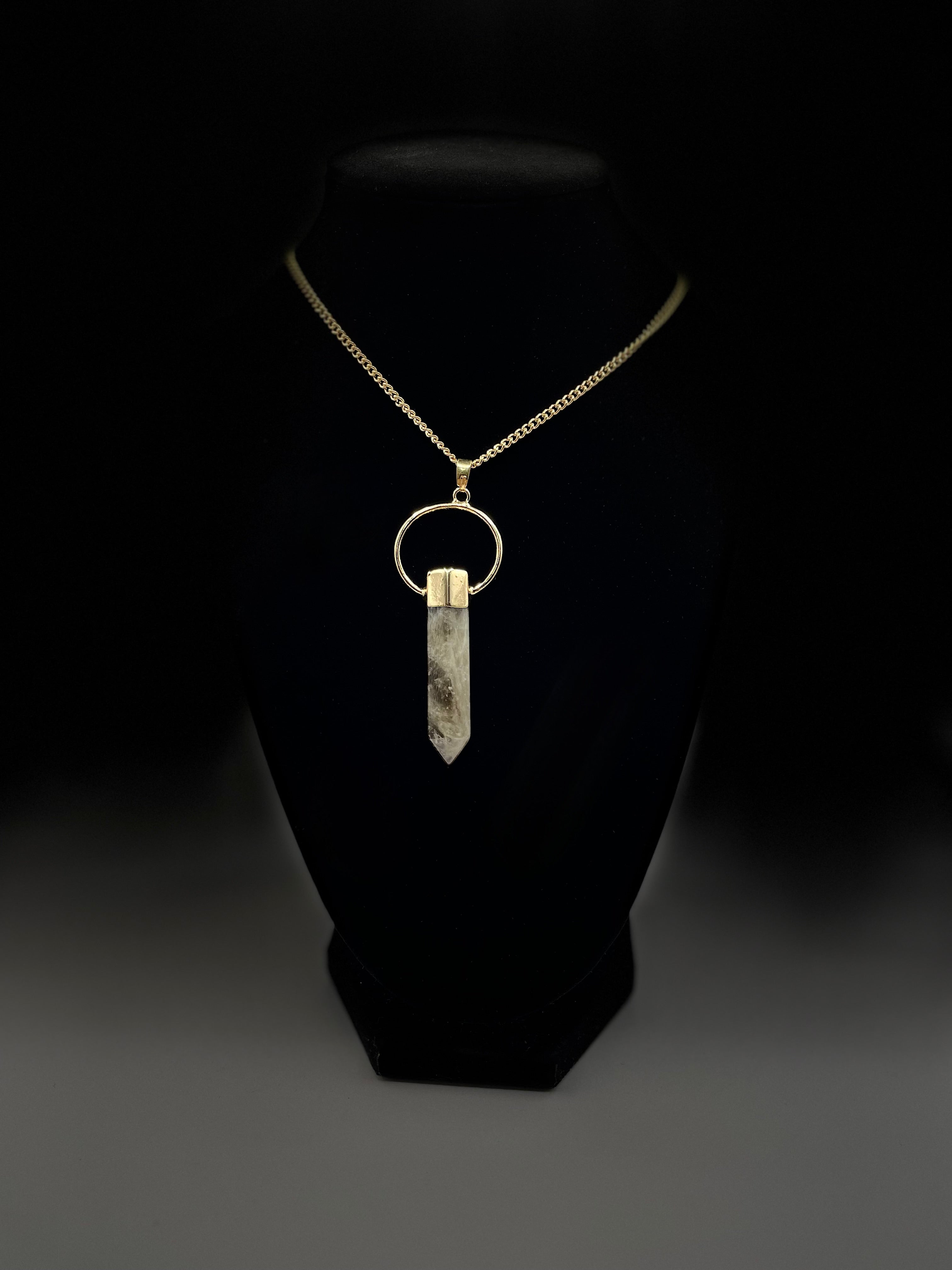 Smoky Quartz Point Necklace