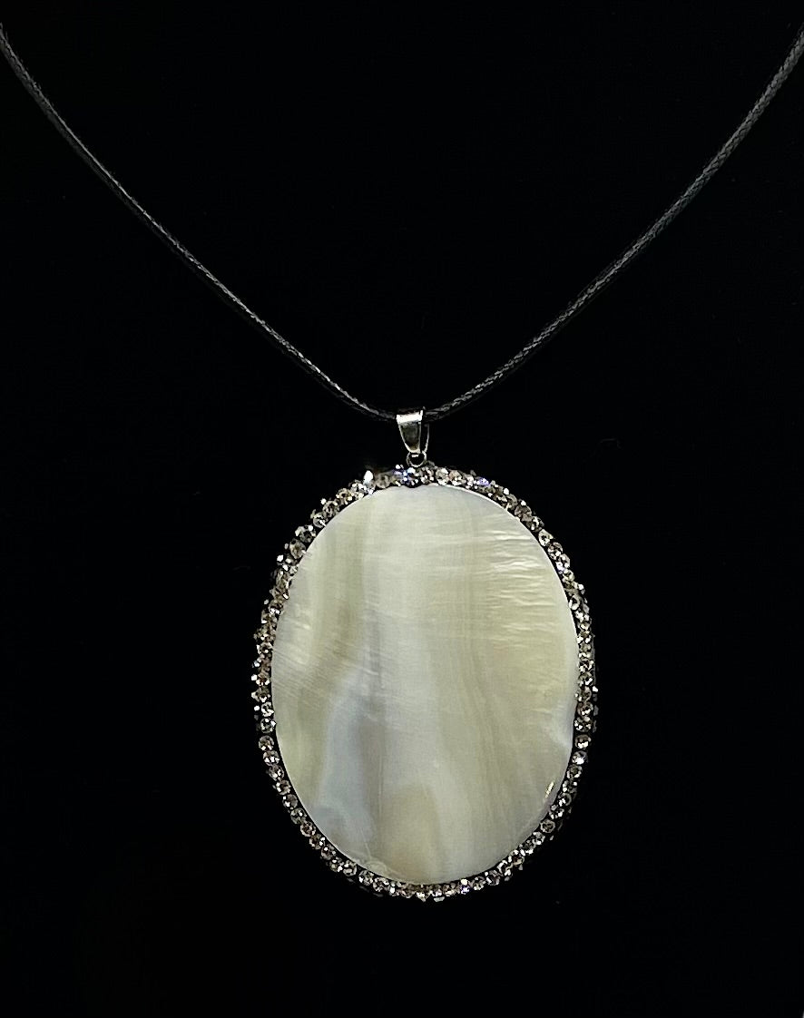 White Mother of Pearl Pendant