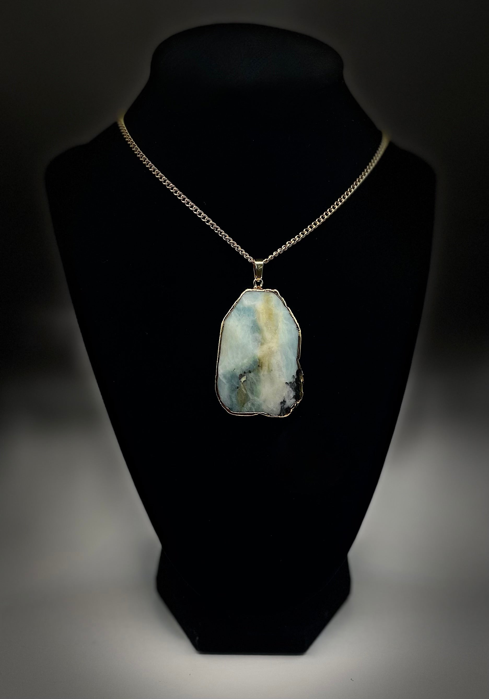 Amazonite Slab Necklace