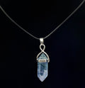 Fluorite Crystal Point Necklace