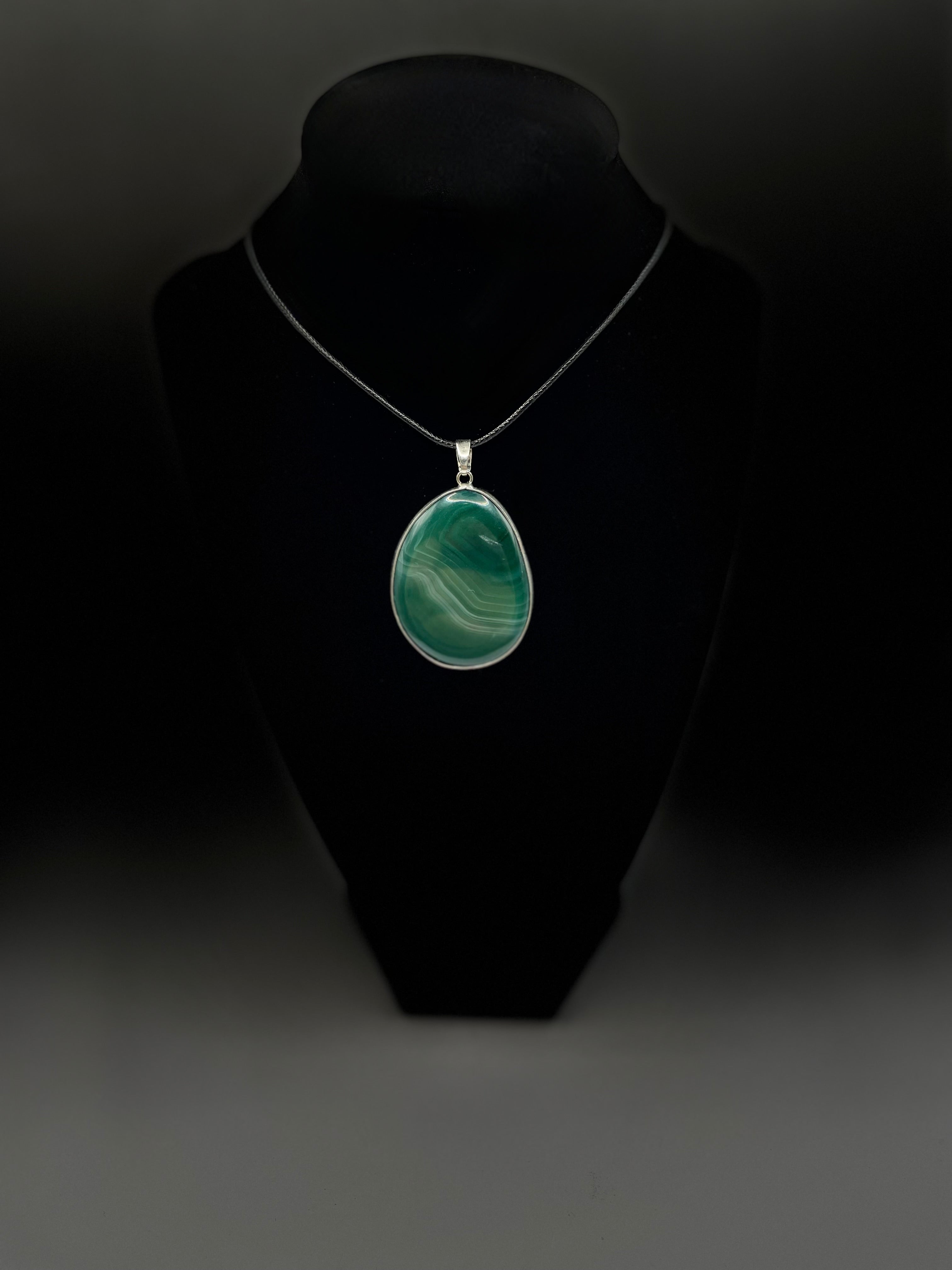 Green Agate Necklace