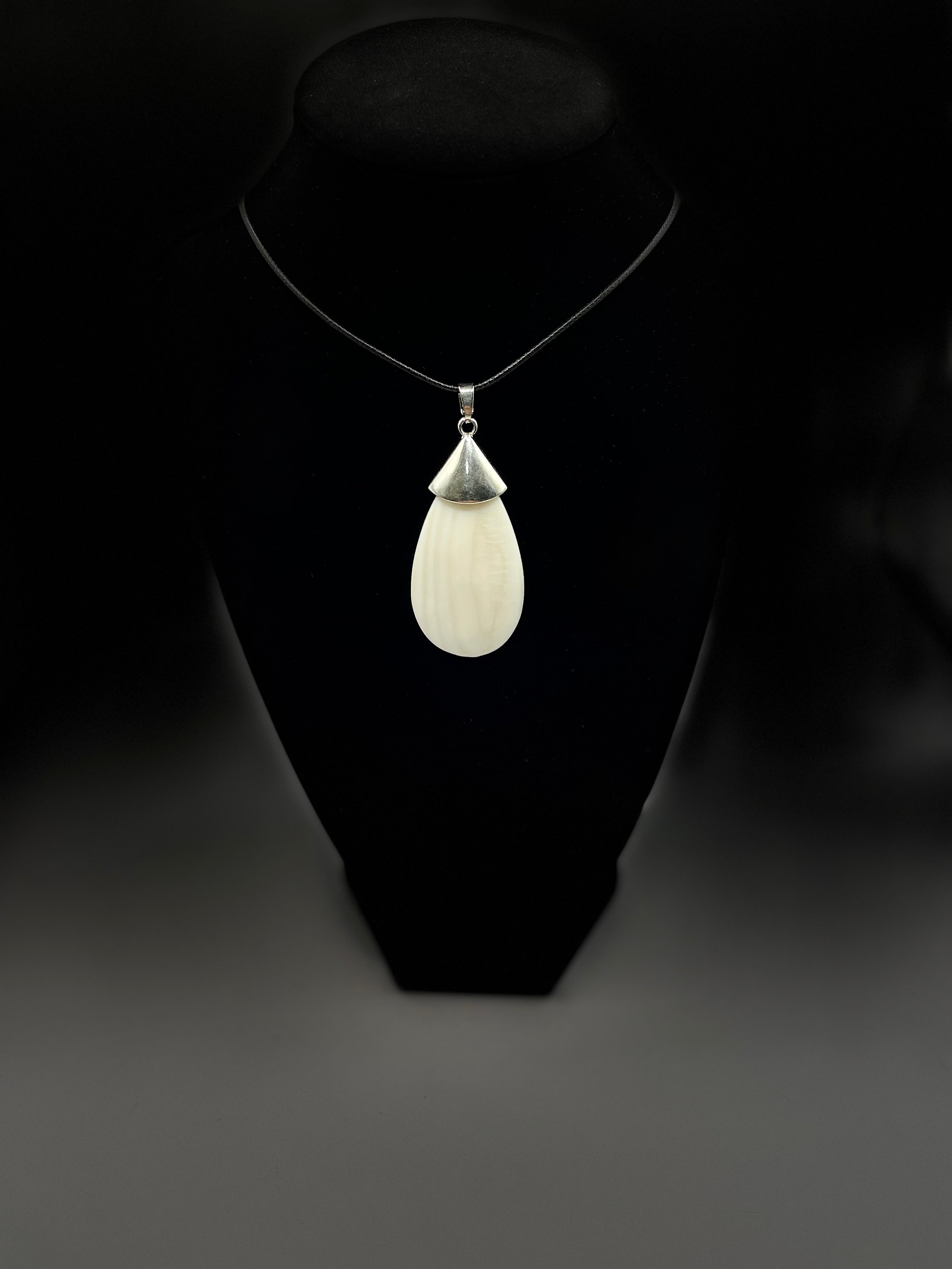 Selenite Crystal Necklace