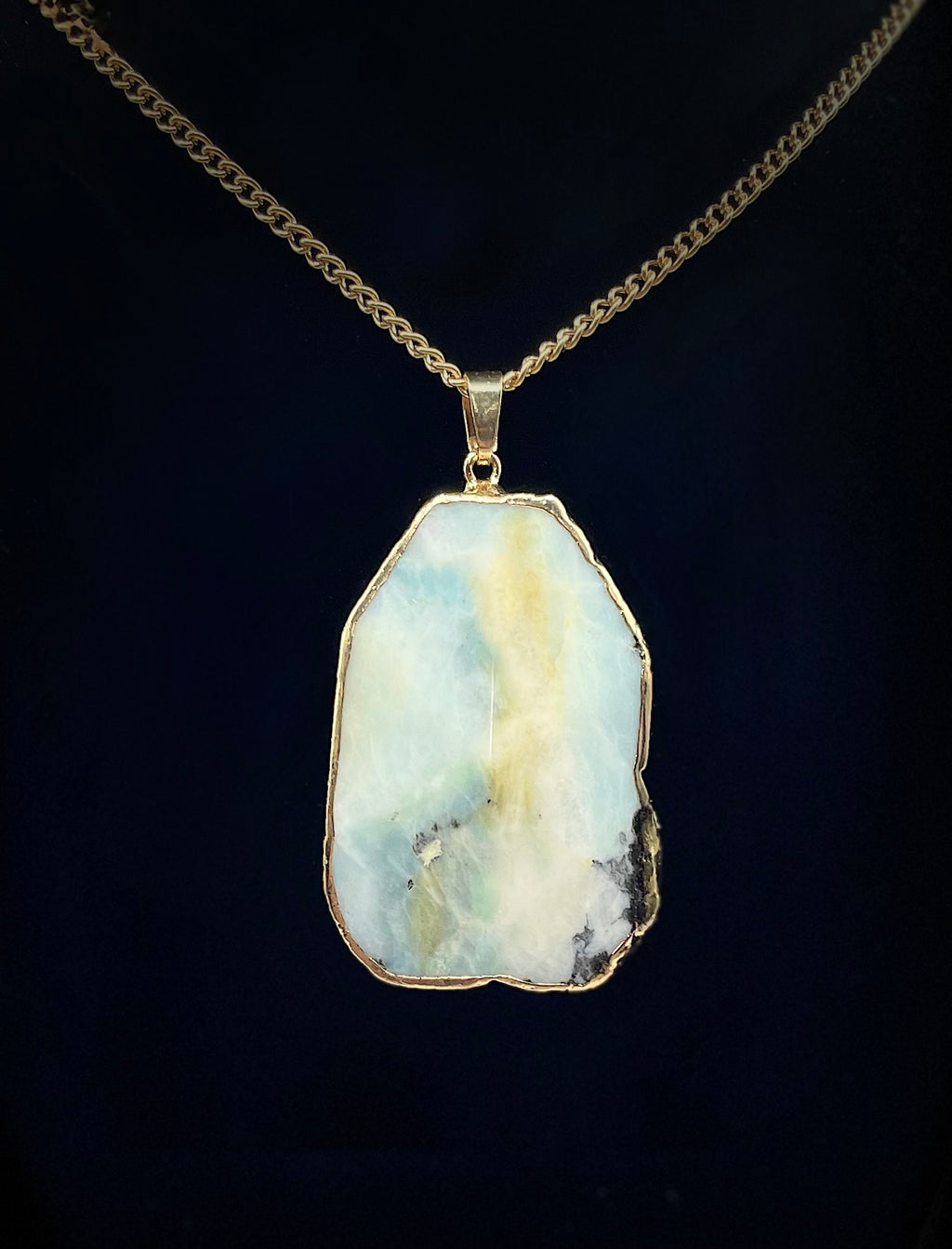 Amazonite Slab Necklace