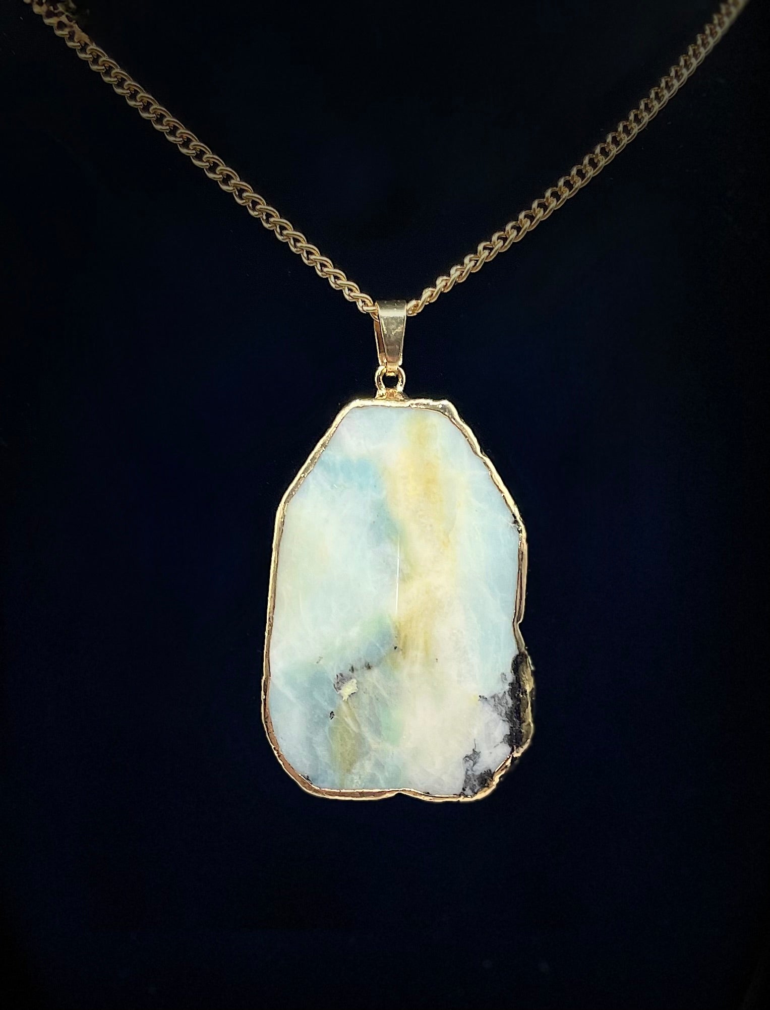 Amazonite Slab Necklace